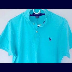 Men’s Polo Blue M Shirt- New w tag